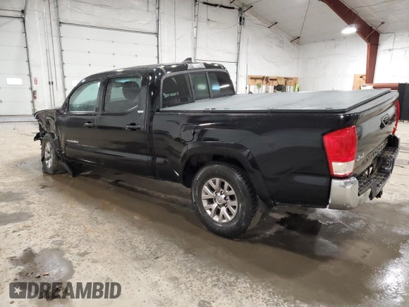 2017 Toyota Tacoma SR5 with VIN 5TFDZ5BN5HX028165, listed as a Copart auction lot 52676445 with 114,824 mi miles and Salvage Title. Bid and sale history available at carsss.com. Image 2.