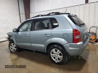 2006 Hyundai Tucson GLS with VIN KM8JN72D36U270643, listed as a Copart auction lot 52848415 with 102,245 mi miles and Salvage Title. Bid and sale history available at carsss.com. Image 2.