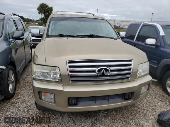 2005 Infiniti QX56 with VIN 5N3AA08C65N809550, listed as a Copart auction lot 74873484 with 224,862 mi miles and Salvage Title. Bid and sale history available at carsss.com. Image 5.