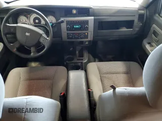 2008 Dodge Dakota SLT with VIN 1D7HE48N28S506012, listed as a Copart auction lot 63875014 with 121,562 mi miles and Salvage title. Bid and sale history available at DreamBid. Image 8.