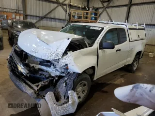 2022 Chevrolet Colorado 2WD Work Truck with VIN 1GCHSBEA7N1216598, listed as a Copart auction lot 80297174 with 0 mi miles and Salvage Title. Bid and sale history available at carsss.com. Image 1.