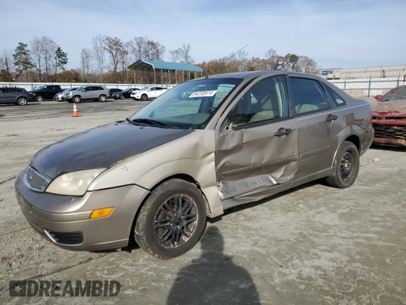 2005 Ford Focus S with VIN 1FAFP34N35W141023, listed as a Copart auction lot 84230574 with 244,545 mi miles and Salvage Title. Bid and sale history available at carsss.com. Image 1.