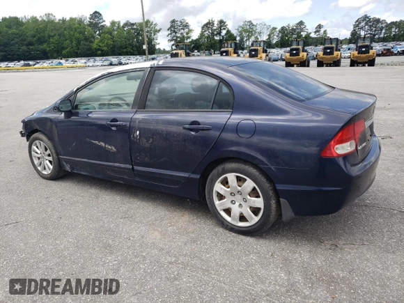 2011 Honda Civic LX with VIN 19XFA1F50BE010179, listed as a Copart auction lot 57018815 with 151,624 mi miles and Salvage Title. Bid and sale history available at DreamBid. Image 2.