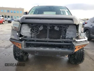 2016 Toyota Tundra 4WD Truck Platinum with VIN 5TFAW5F19GX537967, listed as a Copart auction lot 46597485 with 50,466 mi miles and Salvage Title. Bid and sale history available at carsss.com. Image 5.
