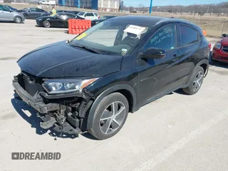 2021 Honda HR-V EX with VIN 3CZRU6H54MM728819, listed as a IAAI auction lot 41685131 with 18,091 mi miles. Bid and sale history available at carsss.com. Image 19.