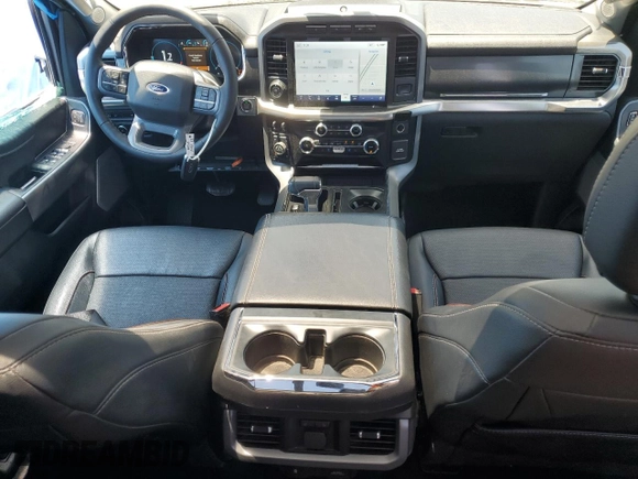 2023 Ford F-150 XL with VIN 1FTFW1E82PFB33122, listed as a Copart auction lot 58625905 with 21,184 mi miles and Salvage title. Bid and sale history available at DreamBid. Image 8.