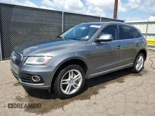 2014 Audi Q5 Premium Plus with VIN WA1LFAFP7EA017086, listed as a Copart auction lot 60376235 with 99,215 mi miles and Clean title. Bid and sale history available at DreamBid. Image 1.