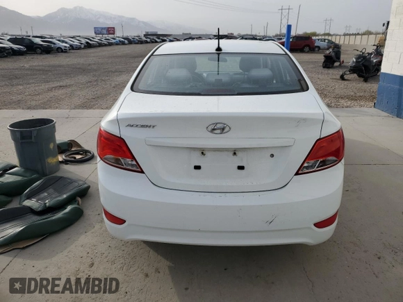 2015 Hyundai Accent GLS with VIN KMHCT4AE5FU818150, listed as a Copart auction lot 50769845 with 134,005 mi miles and Salvage Title. Bid and sale history available at carsss.com. Image 6.