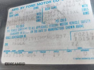 1987 Ford F-150 with VIN 1FTEF15Y0HPA65037, listed as a IAAI auction lot 42531983 with 9,719 mi miles and . Bid and sale history available at DreamBid. Image 9.