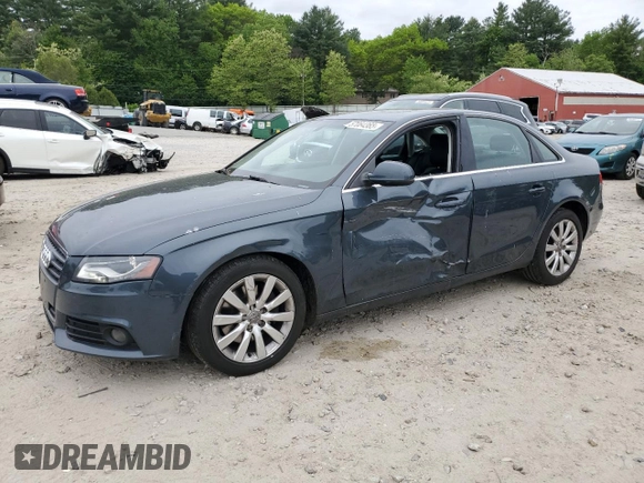 2010 Audi A4 Premium Plus с VIN WAUFFAFL6AN055781, выставлен на аукционе Copart как лот 57064365 с пробегом 107 622 миль миль и Чистый • Clean title. История ставок и продаж доступна на DreamBid. Изображение 1.