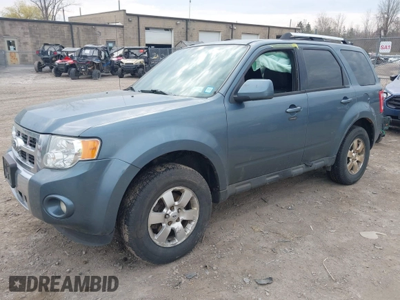 2011 Ford Escape Limited with VIN 1FMCU9EG2BKA75300, listed as a IAAI auction lot 42098247 with 215,102 mi miles. Bid and sale history available at carsss.com. Image 2.