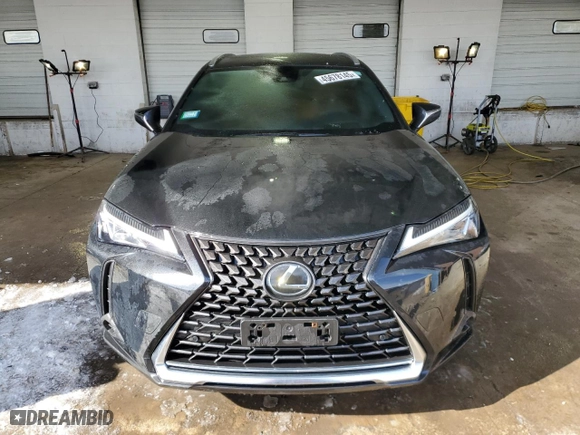 2020 Lexus UX with VIN JTHP3JBHXL2026160, listed as a Copart auction lot 45678145 with 47,783 mi miles and Salvage Title. Bid and sale history available at carsss.com. Image 5.
