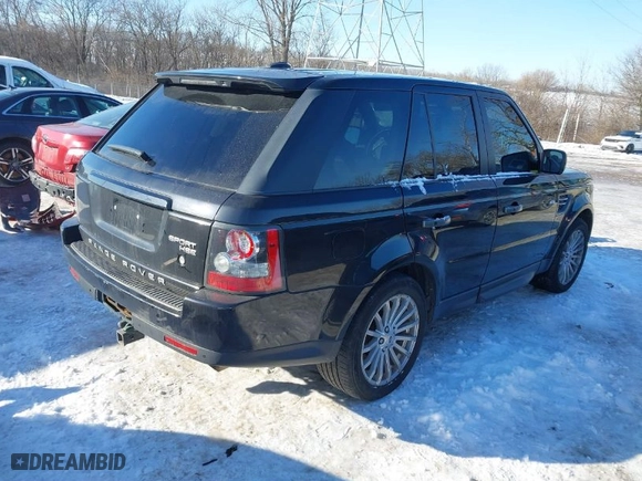 2011 Land Rover Range Rover Sport HSE with VIN SALSF2D44BA710086, listed as a IAAI auction lot 41285239 with 152,098 mi miles. Bid and sale history available at carsss.com. Image 4.