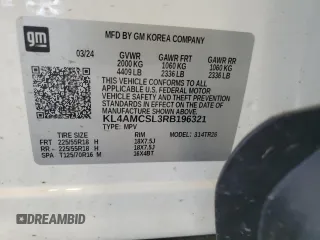 2024 Buick Encore GX Preferred z VIN KL4AMCSL3RB196321, wystawiony jako Copart lot #62962145 z przebiegiem 17 810 mil mil oraz Czysty tytuł • Clean title. Historia ofert i sprzedaży dostępna na DreamBid. Obrazek 14.