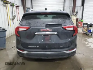 2022 GMC Terrain Denali with VIN 3GKALXEV2NL212602, listed as a Copart auction lot 42675245 with 23,893 mi miles and Salvage title. Bid and sale history available at DreamBid. Image 6.