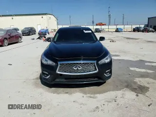 2019 Infiniti Q50 Luxe with VIN JN1EV7AP6KM517703, listed as a Copart auction lot 44838445 with 68,582 mi miles and Clean title. Bid and sale history available at DreamBid. Image 14.