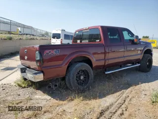 2012 Ford F-350 XL with VIN 1FT8W3BT5CEA88061, listed as a Copart auction lot 62383045 with 128,980 mi miles and Salvage title. Bid and sale history available at DreamBid. Image 3.