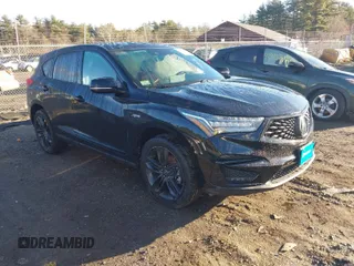 2021 Acura RDX w/A-Spec Package with VIN 5J8TC2H63ML036036, listed as a IAAI auction lot 41148956 with 47,467 mi miles. Bid and sale history available at carsss.com. Image 1.