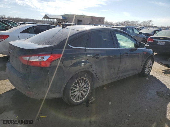 2012 Ford Focus SEL with VIN 1FAHP3H28CL416344, listed as a Copart auction lot 46628675 with 140,273 mi miles and Salvage Title. Bid and sale history available at carsss.com. Image 3.
