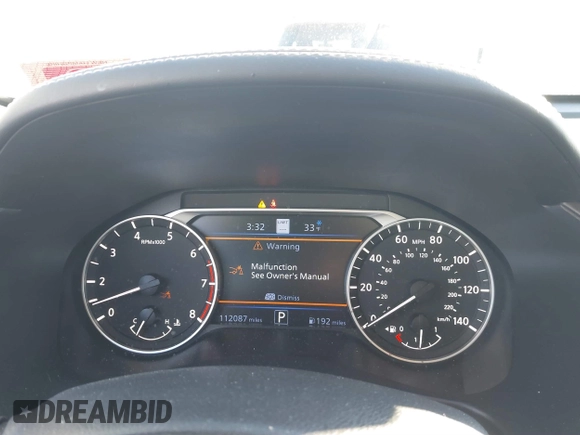 2019 Nissan Altima 2.5 Platinum with VIN 1N4BL4FW0KC229384, listed as a IAAI auction lot 41585970 with 112,087 mi miles. Bid and sale history available at carsss.com. Image 7.