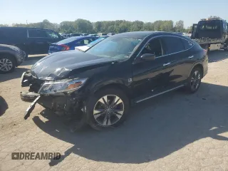 2013 Honda Crosstour EX-L with VIN 5J6TF2H51DL005049, listed as a Copart auction lot 74529664 with 125,966 mi miles and Salvage Title. Bid and sale history available at carsss.com. Image 1.