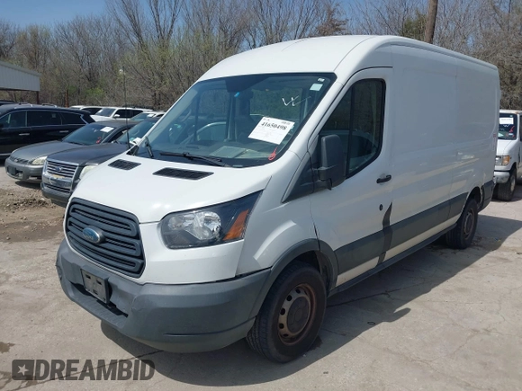 2015 Ford Transit Cargo with VIN 1FTNE2CMXFKA06516, listed as a IAAI auction lot 41650498 with 281,654 mi miles and . Bid and sale history available at carsss.com. Image 6.
