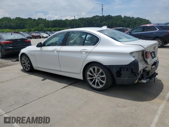 2014 BMW 5 Series 535d xDrive with VIN WBAFV3C57ED685132, listed as a Copart auction lot 60413005 with 94,355 mi miles and Salvage title. Bid and sale history available at DreamBid. Image 2.