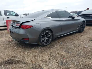 2018 Infiniti Q60 3.0t LUXE with VIN JN1EV7ELXJM392002, listed as a IAAI auction lot 41153596 with 51,369 mi miles. Bid and sale history available at carsss.com. Image 4.