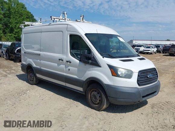 2015 Ford Transit Cargo z VIN 1FTNE2CM6FKA08103, wystawiony jako IAAI lot #42137844 z przebiegiem 224 687 mil mil oraz . Historia ofert i sprzedaży dostępna na DreamBid. Obrazek 1.