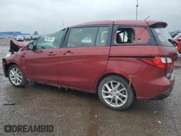 2012 Mazda 5 Touring with VIN JM1CW2CL1C0139300, listed as a Copart auction lot 59616525 with Not provided miles and Salvage title. Bid and sale history available at DreamBid. Image 2.