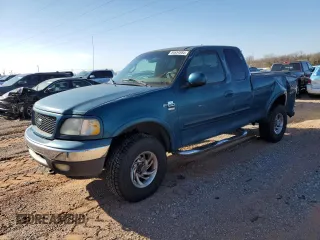 2000 Ford F-150 XL with VIN 1FTRX18W5YNB91950, listed as a Copart auction lot 84654584 with 0 mi miles and Salvage Title. Bid and sale history available at carsss.com. Image 1.
