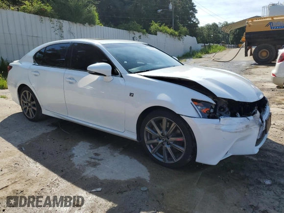 2015 Lexus GS 350 with VIN JTHBE1BL1FA004230, listed as a Copart auction lot 61642633 with 52,516 mi miles. Bid and sale history available at carsss.com. Image 4.