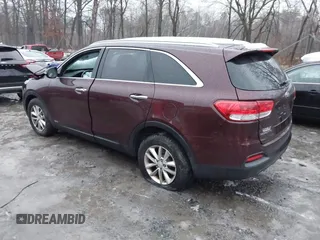 2016 Kia Sorento LX with VIN 5XYPGDA32GG128755, listed as a IAAI auction lot 41025327 with 166,424 mi miles. Bid and sale history available at carsss.com. Image 3.
