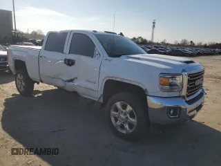 2017 GMC Sierra 2500HD SLT with VIN 1GT12TEY2HF139067, listed as a Copart auction lot 43919285 with 56,169 mi miles and Salvage Title. Bid and sale history available at carsss.com. Image 4.