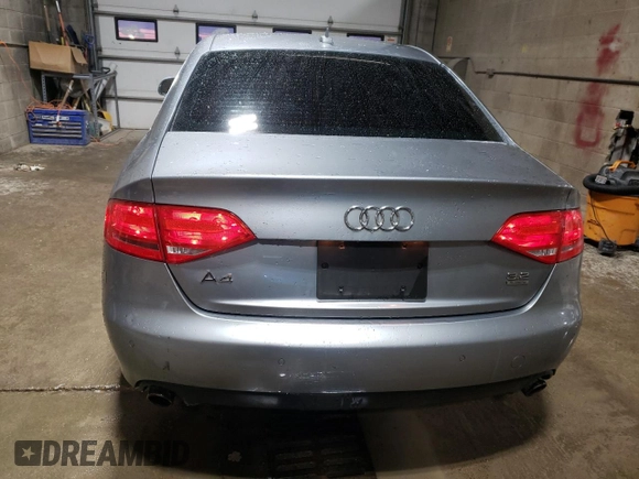 2009 Audi A4 3.2L Prestige with VIN WAUMK78K99N050709, listed as a Copart auction lot 88339655 with 155,818 mi miles and Salvage Title. Bid and sale history available at carsss.com. Image 6.