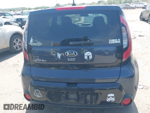 2016 Kia Soul + z VIN KNDJP3A50G7349026, wystawiony jako IAAI lot #42260782 z przebiegiem 63 913 mil mil oraz . Historia ofert i sprzedaży dostępna na DreamBid. Obrazek 16.