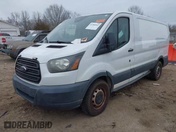 2015 Ford Transit Cargo with VIN 1FTNE1ZM6FKA18311, listed as a IAAI auction lot 41360162 with 149,897 mi miles. Bid and sale history available at carsss.com. Image 2.