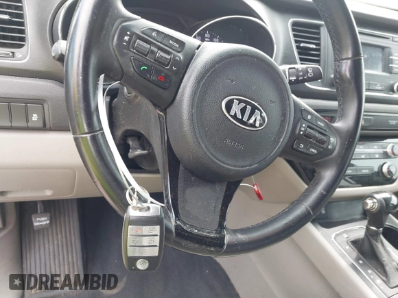 2016 Kia Sedona LX with VIN KNDMB5C12G6211589, listed as a IAAI auction lot 41786770 with 87,114 mi miles. Bid and sale history available at carsss.com. Image 11.