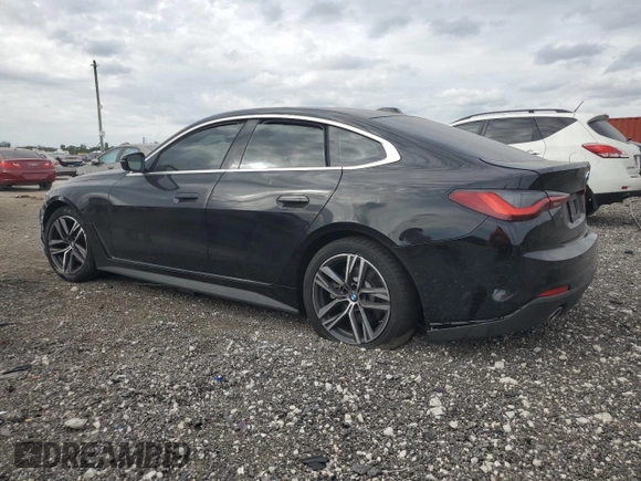 2024 BMW 4 Series 430i with VIN WBA63AV03RFT45630, listed as a Copart auction lot 81038254 with 8,134 mi miles and Salvage Title. Bid and sale history available at carsss.com. Image 2.
