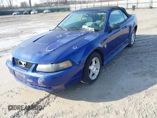 2004 Ford Mustang Deluxe with VIN 1FAFP44604F150436, listed as a IAAI auction lot 41241894 with 177,457 mi miles. Bid and sale history available at carsss.com. Image 2.