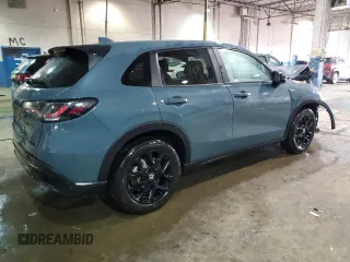 2024 Honda HR-V Sport with VIN 3CZRZ2H54RM774118, listed as a Copart auction lot 43712525 with 8,489 mi miles and Salvage Title. Bid and sale history available at carsss.com. Image 3.