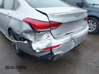 2019 Genesis G80 3.8L with VIN KMTFN4JE5KU327178, listed as a IAAI auction lot 41577373 with 57,032 mi miles. Bid and sale history available at carsss.com. Image 6.
