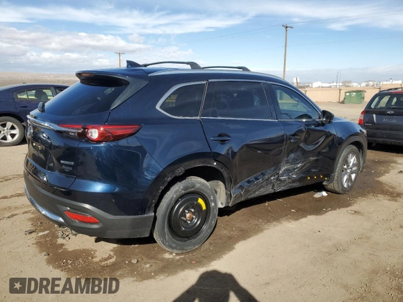 2022 Mazda CX-9 Grand Touring with VIN JM3TCBDY6N0609379, listed as a Copart auction lot 43795615 with 19,917 mi miles and Salvage Title. Bid and sale history available at carsss.com. Image 3.