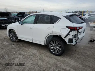 2024 Mazda CX-5 2.5 Turbo Signature with VIN JM3KFBXY2R0388321, listed as a Copart auction lot 42134045 with 20,549 mi miles and Salvage Title. Bid and sale history available at carsss.com. Image 2.
