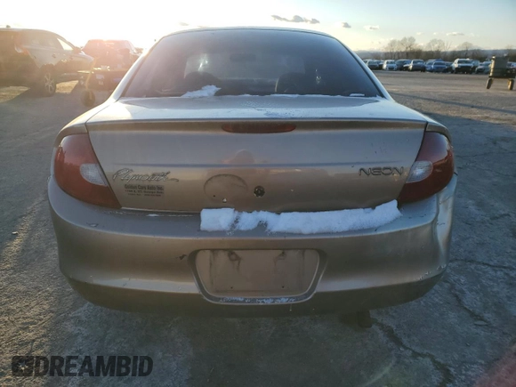 2000 Plymouth Neon Highline z VIN 1P3ES46C6YD699387, wystawiony jako Copart lot #88009955 z przebiegiem Nie podano mil oraz Szkoda całkowita • Salvage title. Historia ofert i sprzedaży dostępna na DreamBid. Obrazek 6.