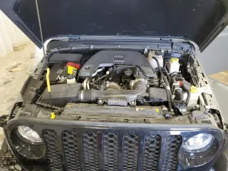 2021 Jeep Gladiator Willys with VIN 1C6HJTAG7ML583921, listed as a Copart auction lot 50399525 with 18,869 mi miles and Non Repairable. Bid and sale history available at carsss.com. Image 11.