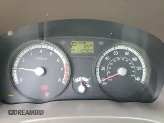 2009 Kia Rio LX with VIN KNADE223496549097, listed as a Copart auction lot 54375975 with 140,882 mi miles and Salvage Title. Bid and sale history available at DreamBid. Image 9.