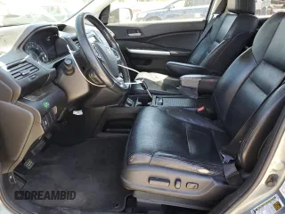 2012 Honda CR-V EX-L with VIN 2HKRM4H79CH632393, listed as a Copart auction lot 57844555 with 219,258 mi miles and Salvage title. Bid and sale history available at DreamBid. Image 7.