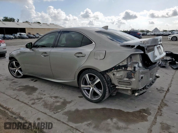2018 Lexus IS 300 with VIN JTHBA1D22J5072649, listed as a Copart auction lot 58249175 with 135,160 mi miles and Salvage title. Bid and sale history available at DreamBid. Image 2.