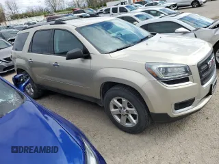 2013 GMC Acadia SLE with VIN 1GKKRPKD7DJ249861, listed as a Copart auction lot 48343844 with 95,130 mi miles and Salvage Title. Bid and sale history available at DreamBid. Image 4.